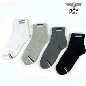 보이런던 남성 매쉬포인트 단목양말 7켤레