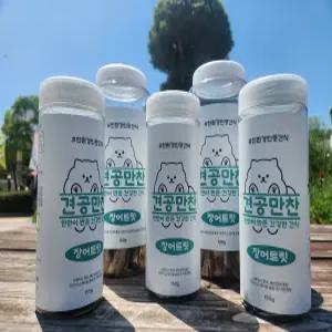 친환경인증 국내산 반려견 자연건조 간식. 견공만찬 장어뼈(feat.장어머리)