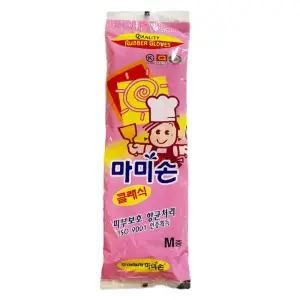 마미손 고무장갑 M(중)x10켤레/중간/여성/식당/음식점/부엌/설거지/세척/김장/청소/농장/공장/빨래/세차