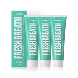 가그린 후레쉬 브레스 치약 라임민트 120g, 3입, 1개