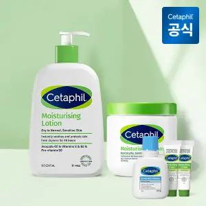 모이스춰라이징 로션 473ml+크림 453g+크림 14g 2개+클렌저 29ml