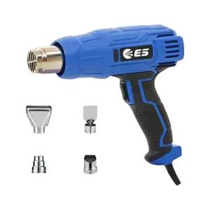 ES산업 HG320 전기 열풍기 1700W 노즐4개포함/열풍건/히팅기/히팅건/산업/힛건/공업용/드라이기/히팅/히터