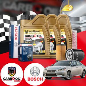 렉서스 (13-18) ES300H 가솔린 카보 골드 5W30 C2 C3 엔진오일필터세트 5리터