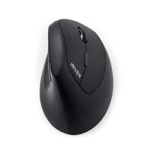 [굿야드] (아이리버) 무선 버티컬마우스 EV19 블랙 (1개)