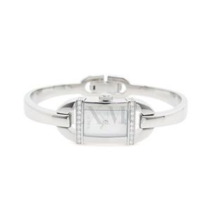 [구찌]구찌 다이아 뱀부 워치 6800L 대나무 스틸 뱅글시계 YA068507