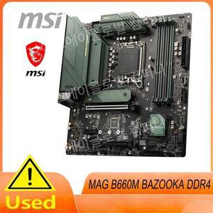 리퍼브 MSI B660M LGA 1700 MAG BAZOOKA DDR4 128GB PCIE 4.0 USB3.2 VGA 2 M.2