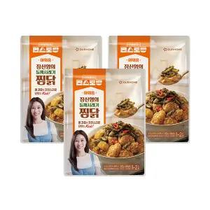 아워홈 편스토랑 장신영의 들깨시래기찜닭 500g, 3개