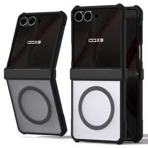 엑씨 갤럭시 Z플립7 파비스 힌지보호 맥세이프 풀커버 휴대폰 케이스