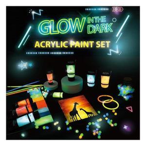 피닉스 야광 아크릴 물감 세트 21ml 8색세트