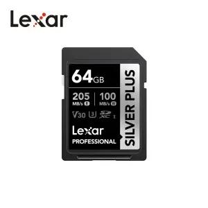 렉사 실버 플러스 SD 메모리카드Lexar Professional SILVER PLUS SDXC UHS-I 64GB