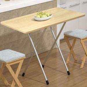 접이식 사각 미니 식탁 의자 접이식식탁 조립식 1인 식탁테이블 대나무 공간활용 1 2인용