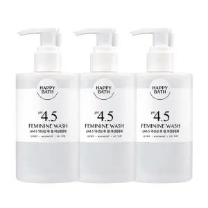 해피바스 pH4.5약산성 쑥 젤 여성청결제 300ml, 3개
