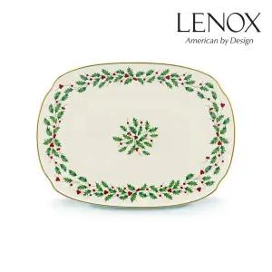 [레녹스](센텀시티점)홀리데이 오블롱 플레터 15인치 1P