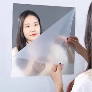 붙이는 아크릴 거울 무타공 욕실 화장실 현관 30x30cm