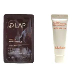 헤어에센스 구매시 설화수 상백 선크림 10ml 4개 증정