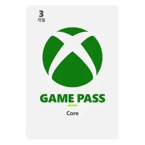 [마이크로소프트]Xbox Game Pass Core 게임 패스 코어 3개월 Digital Code [24시간 발송]
