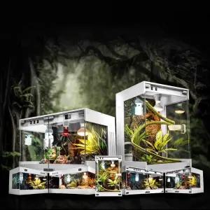 파충류 사육장 PVC 고슴도치 자동온도조절 게코 케이지