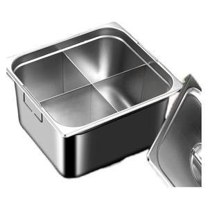 상업용 사각냄비 오뎅탕 어묵탕 스키야키 01 샤브샤브 꼬치 사각팬 스테인리스 칸막이