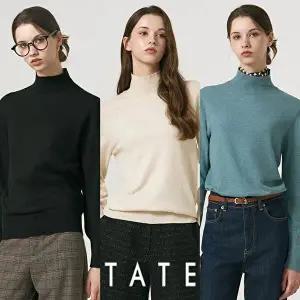 [테이트]여성 메리노울 블렌딩 니트 3종