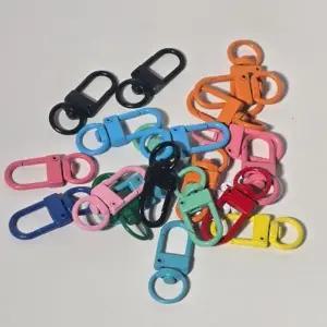 컬러 회전 고리 D링 연결고리