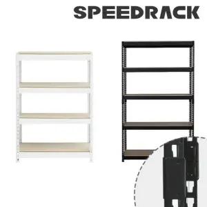 무볼트 조립식 철제 선반 앵글 300 x 200 x 1800 h) - 5단  분리기둥)