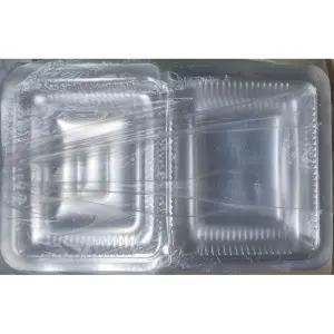 도시락용기(비닐 투명 소 20번 100입) X10/도시락통/일회용/소풍/샐러드통/김밥/1회용/캠핑/배달/피크닉