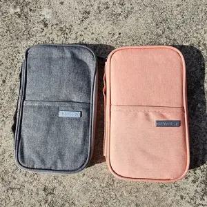 휴대용 가족 여행 지갑 여권 케이스 여행파우치 여행올인원 가족여행지갑 가족여행케이스