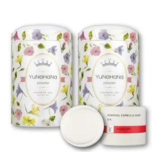 [유노하나]입욕제 1000g x 2개 + 비누 선택 구성 세트