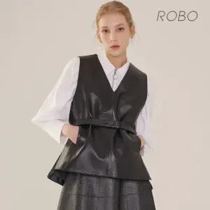 로보 이태리 램스킨 벨티드 베스트