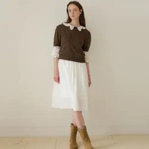 [롯데백화점]올리브데올리브 레이스 핀턱 프릴 장식 원피스  OE5AO861