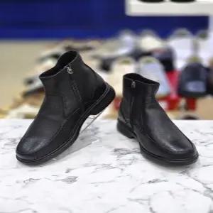 [허시파피]3cm 남성 컴포트 세미 캐주얼 방한 퍼부츠 워커  3MQ595