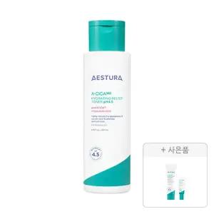에스트라 에이시카 365 수분토너pH4.5 200ml, 1개+증정(리페어 크림 pH4.5 10ml, 1개+세럼 pH4.5 7ml, 1개)