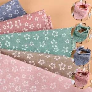 유아 미니 스카프 준캡 아동 어린이 손수건 꽃 간절기 준캡 손수건 스카프 롱 미니 면 아기