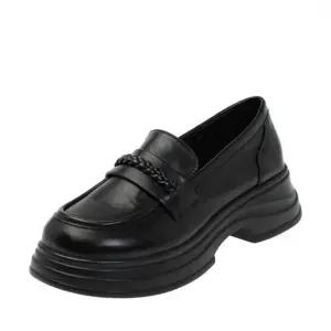 [갤러리아] 고세 여성 꼬임가죽 페니 더비로퍼 OZP5F006 블랙 4.5CM