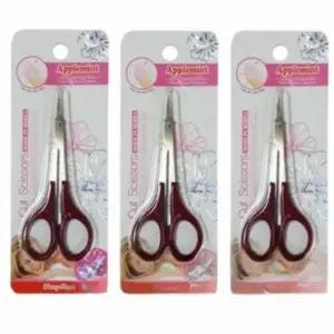 판미용가위 3개 손톱정리가위 큐티클제거도구 손톱정