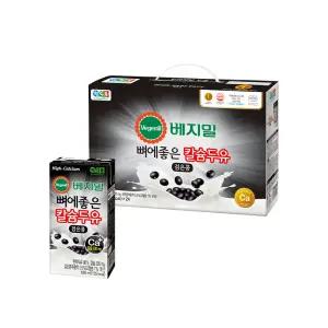 베지밀 뼈에좋은 칼슘 블랙 두유 검은콩 190ml x 24팩