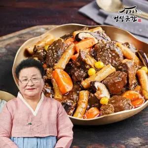 정성곳간 강순의 뼈없는 소 갈비 찜 500g 1팩 / 총 0.5kg