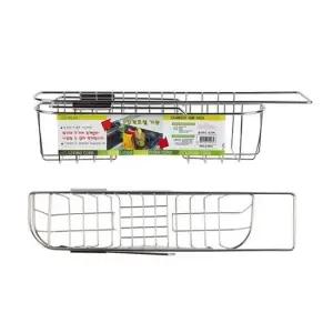 씽크 거치대 간격 조절 가능 씽크대 수납 정리 씽크랙거치대 씽크대정리대 세제수납 세재수납