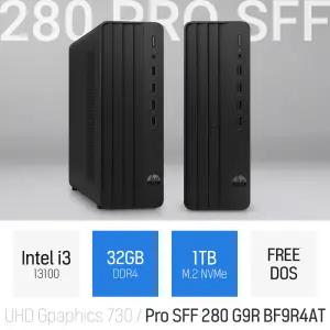ⓒ HP Pro SFF 280 G9R BF9R4AT i3-13100 32GB 1TB / 사무용 인강용 가성비 슬림 데스크탑