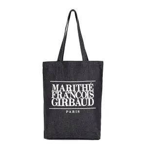 [하프클럽/]마리떼 클래식 로고 데님 백 다크블루 1MG24CBG102DBL