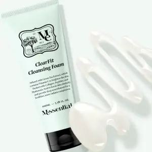 [내일도착] 미센셜 클리어핏 약산성 클렌징폼 모공딥클린 저자극 속당김없는 촉촉세안폼 100ml