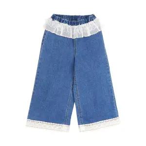 [아베끄뚜아](대전신세계)[엘라루이스] 레이스데님와이드팬츠 EL5ATAP0002