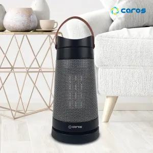 캐로스 미니온풍기 소형 전기 히터 PTC 탁상용 휴대용 사무실 온풍기 CEH-PS1500B