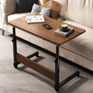 이동형 테이블 높이조절 보조 이동식 탁자 바퀴달린 쇼파