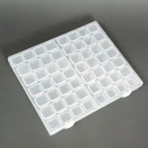 4칸분리 56구 수납함 비즈 악세사리 알약 소분 보관함/수납/정리함/박스/공구/플라스틱/통/멀티/상자/부품