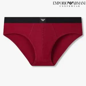 [롯데백화점]엠포리오아르마니 에센셜 로고라벨 코튼삼각브리프 (0815311321)