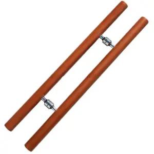 가게 출입문 우드 일자 봉형 70cm 강화도어 손잡이 상가 유리현관문 매장문 병원