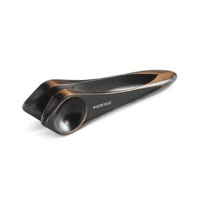 헤리티지 뮤지컬 스푼 타악기, 수제 메이플우드, 내추럴 우드 포크 사운드, 음악 경험이 있는 모든 연령대에게 좋은 선물, 미디엄, 블랙