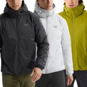 아크테릭스 25FW 아톰 SV 후디 맨 남자 기능성 경량 후드 숏패딩 방풍 등산 아웃도어 자켓