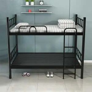 성인 2층 침대 분리형 이층 원룸 다자녀 철제 프레임 2층침대(폭0.9x2m)+우드판